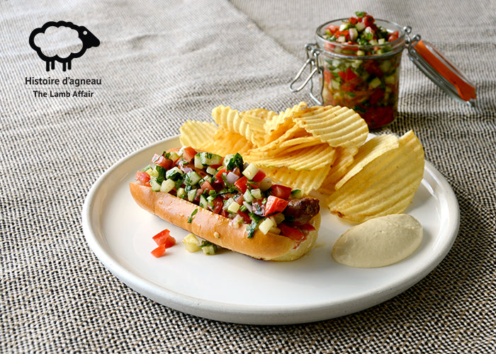 Choripan (sandwich argentin au chorizo)