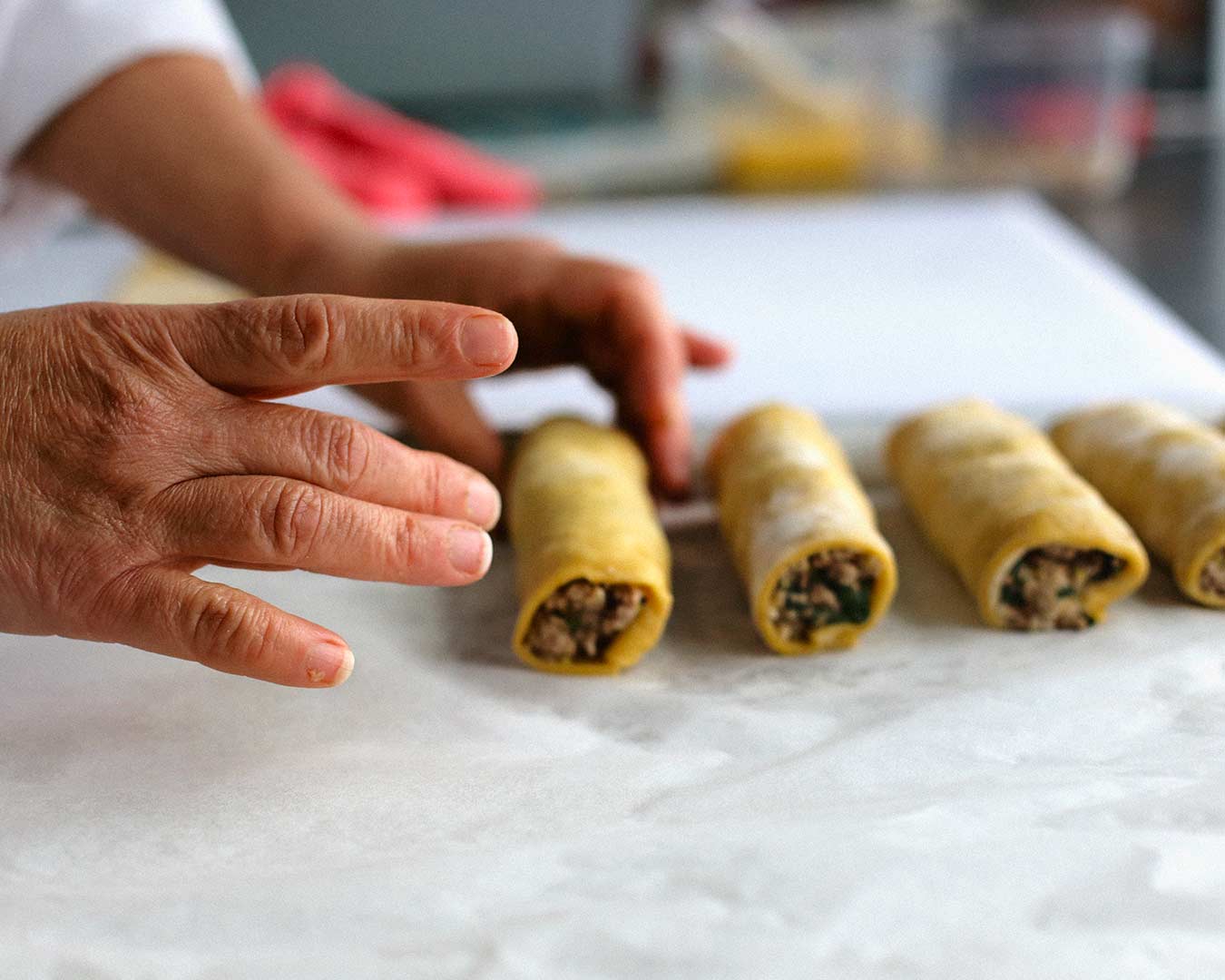 Cannellonis d'agneau