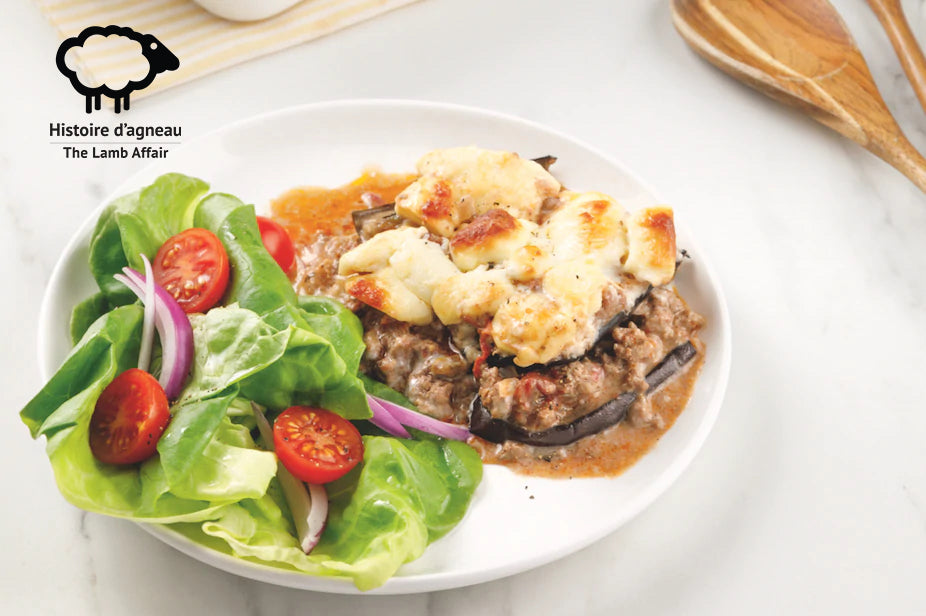 Moussaka sur le barbecue