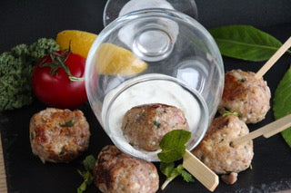 Boulette d'agneau à la menthe